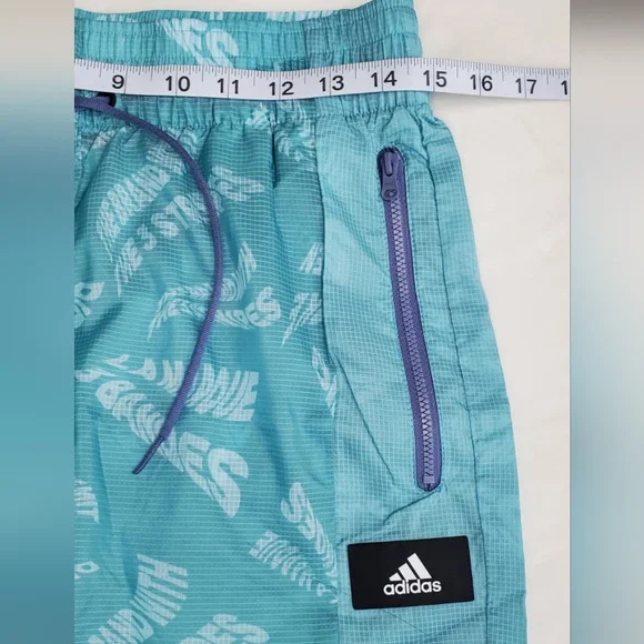adidas Sportswear Woven LightweightPants, Minton, Women's, Size S(4).